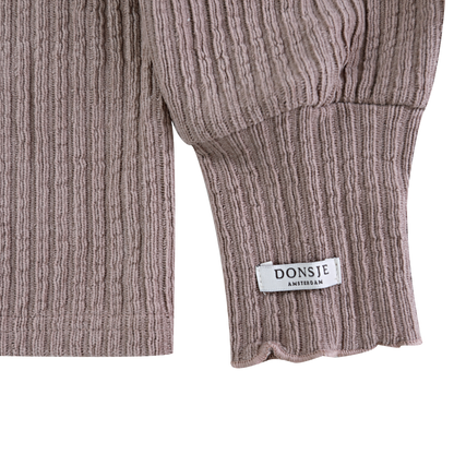 Louena Top | Grey Violet