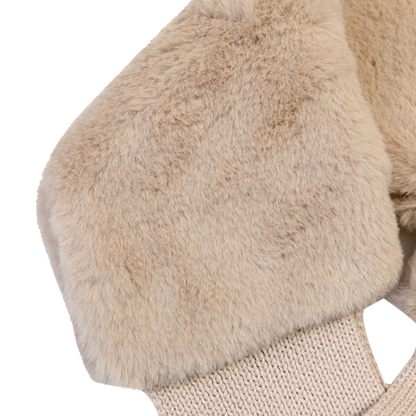 Ailssa Scarf | Soft Sand Teddy