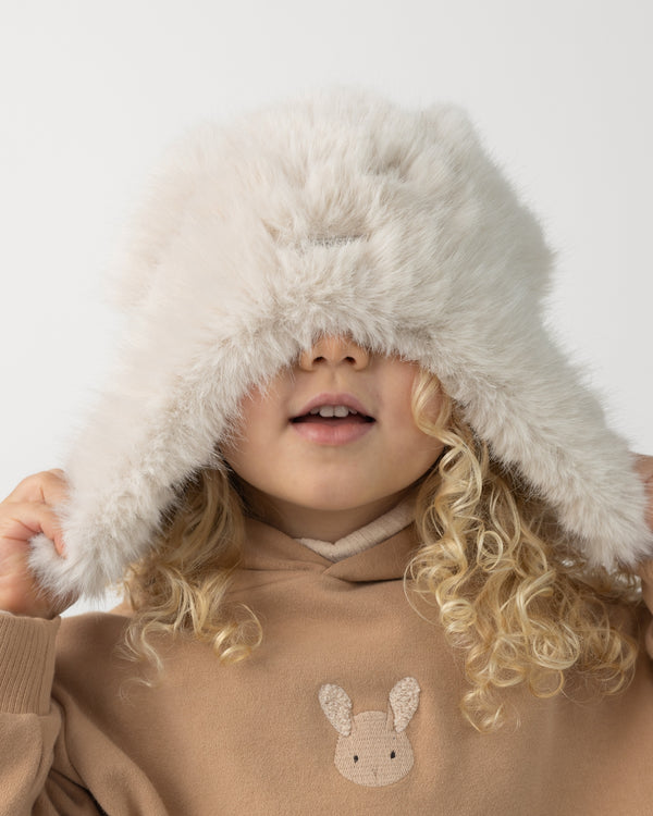 Cathelijn Hat | White Sand Teddy