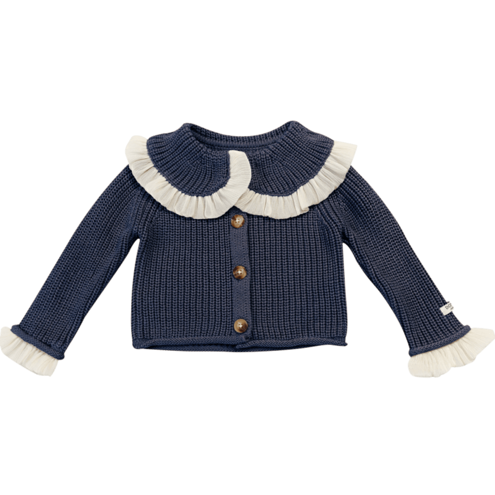 Zoila Cardigan | Blue Marine