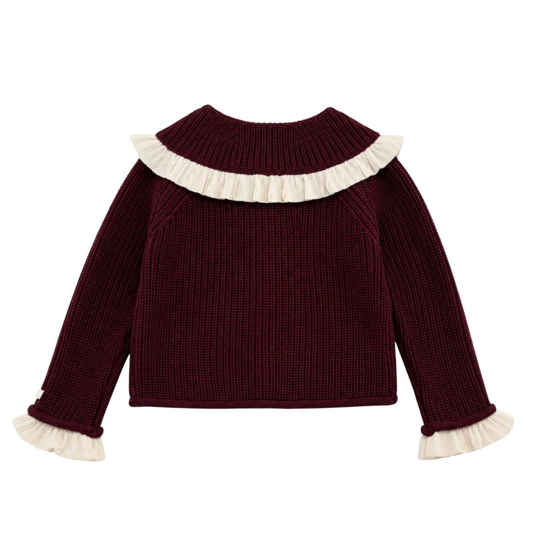 Zoila Cardigan | Aubergine