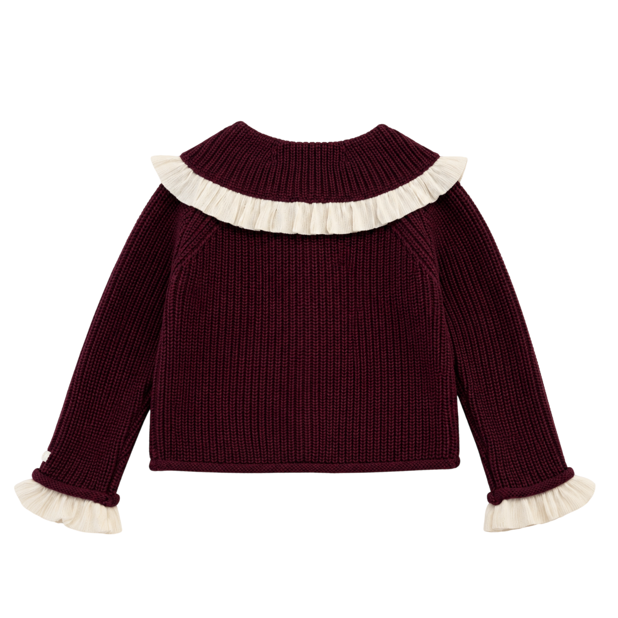 Zoila Cardigan | Aubergine