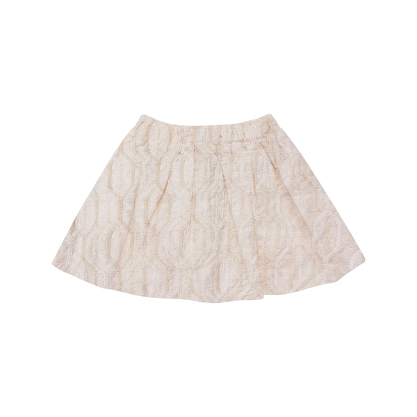 Raylen Skirt | Soft Taupe - Rose Chain