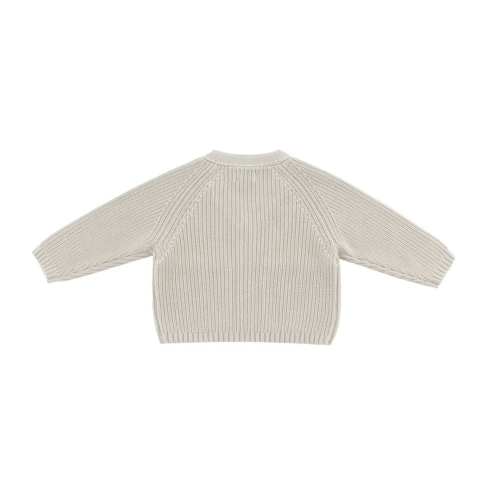 Khalan Cardigan | White Sand