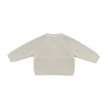 Khalan Cardigan | White Sand
