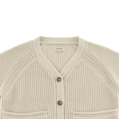 Khalan Cardigan | White Sand