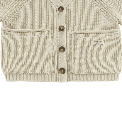 Khalan Cardigan | White Sand