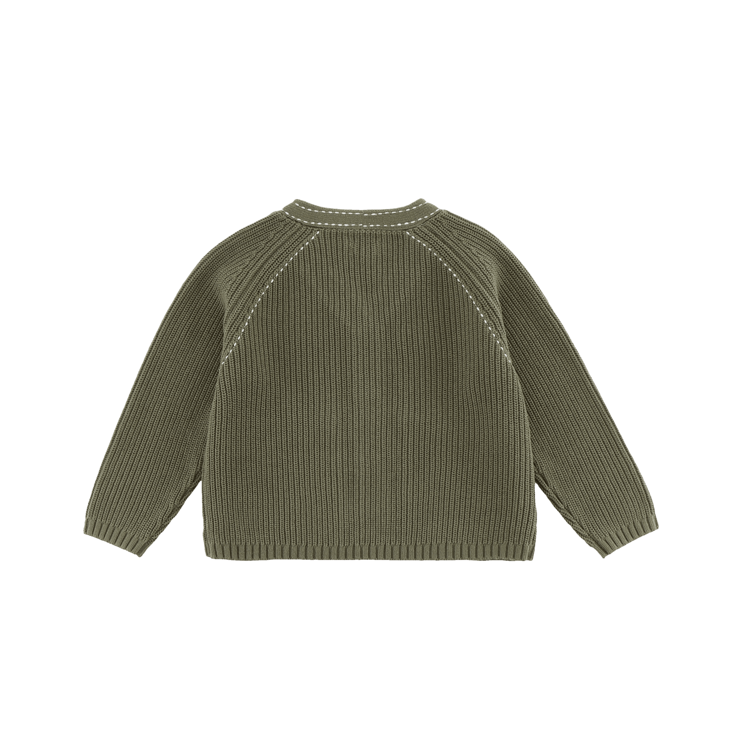 Khalan Cardigan | Stone Green