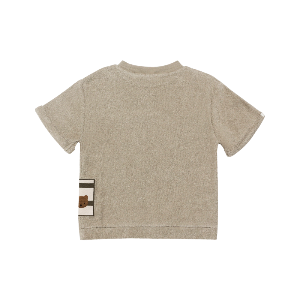 Thommy Shirt | Bear | Dusty Green