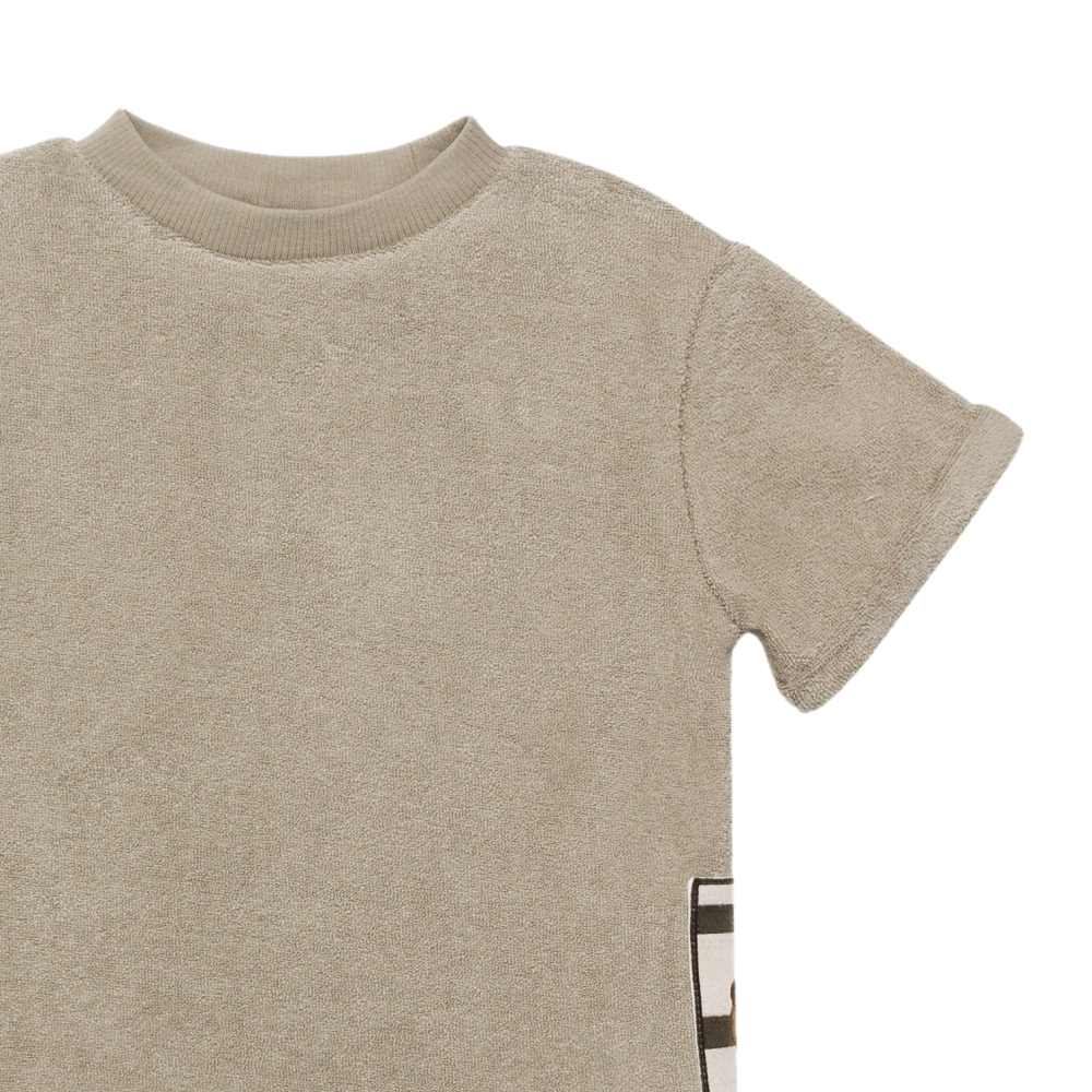 Thommy Shirt | Bear | Dusty Green