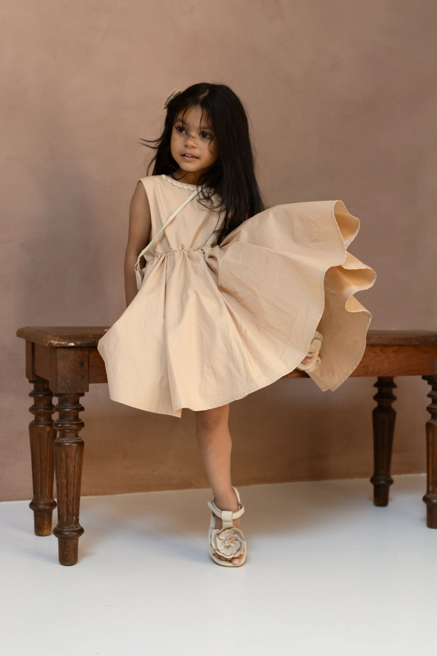 Miesie Dress | Warm Sand