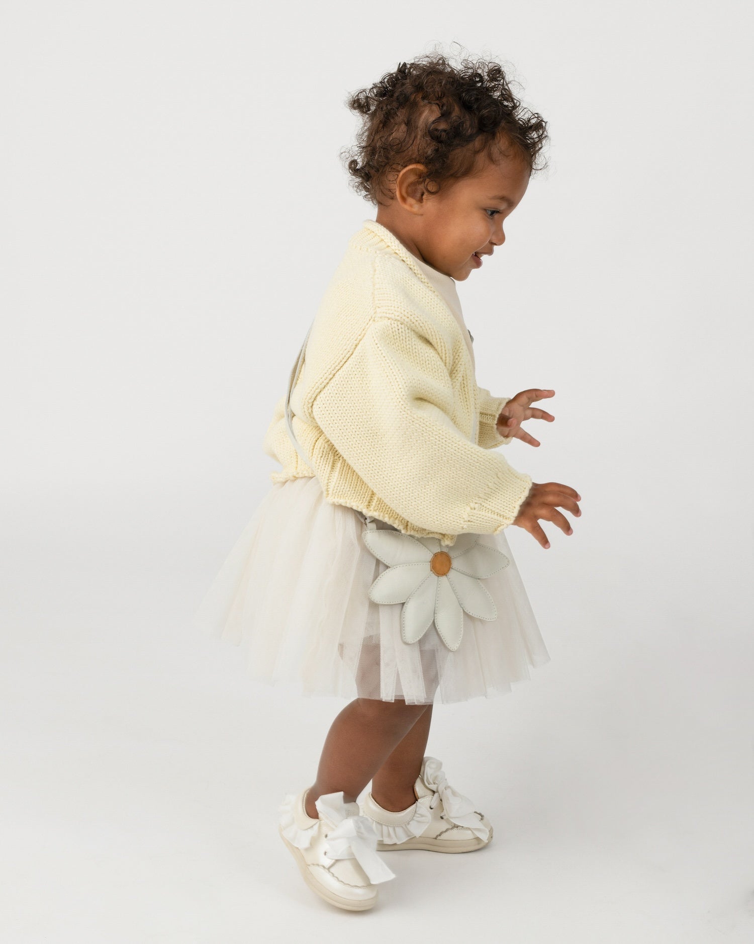 Amelot Cardigan | Pearl