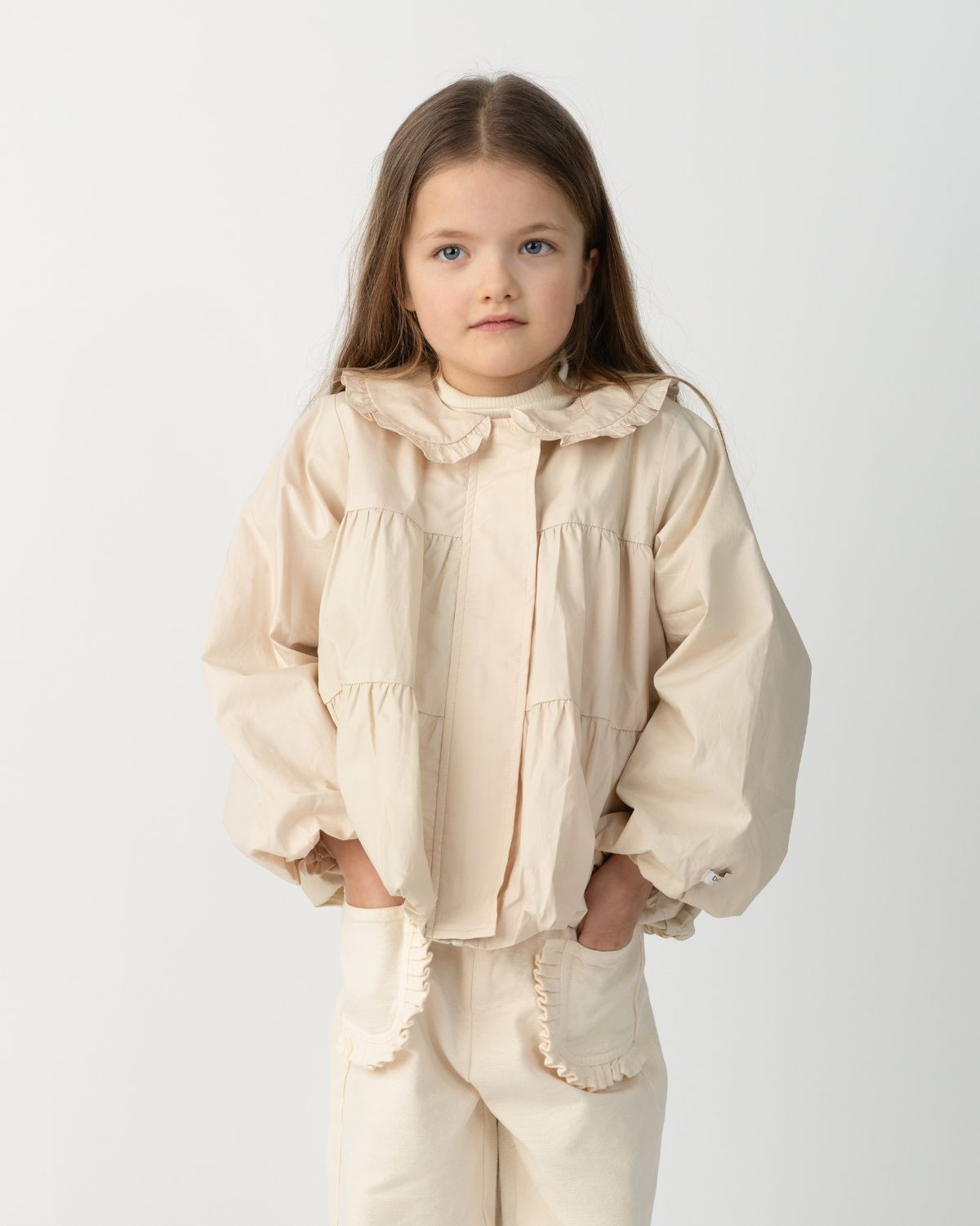 Sandera Jacket | Soft Sand – Donsje Amsterdam