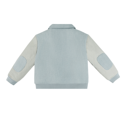 Zemmie Denim Jacket | Bear | Ice Blue