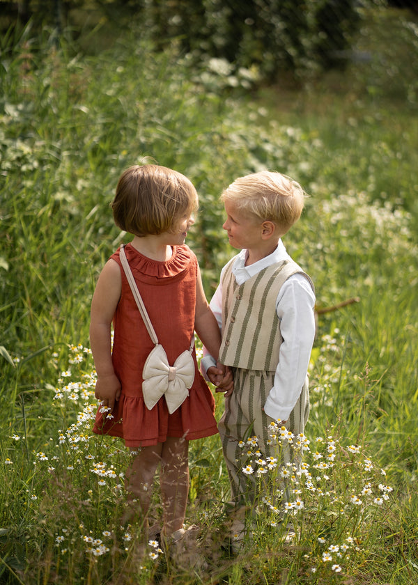 Michelle Linen Dress | Rosewood