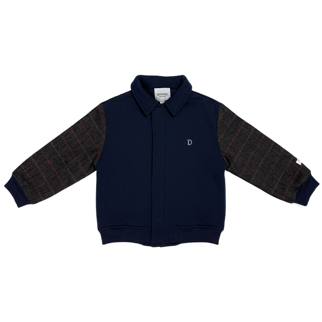 Alaric Bomber Jacket | Navy Blue