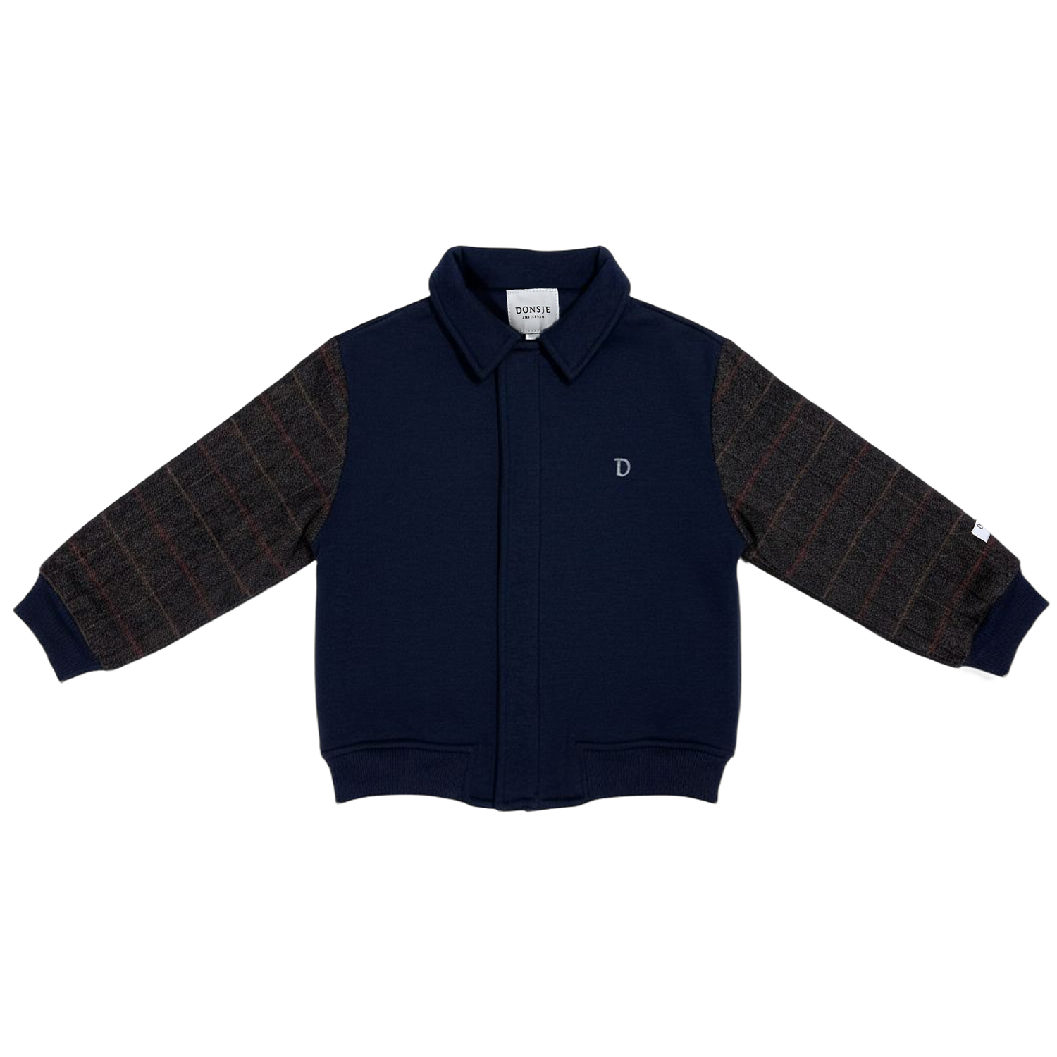 Alaric Bomber Jacket | Navy Blue