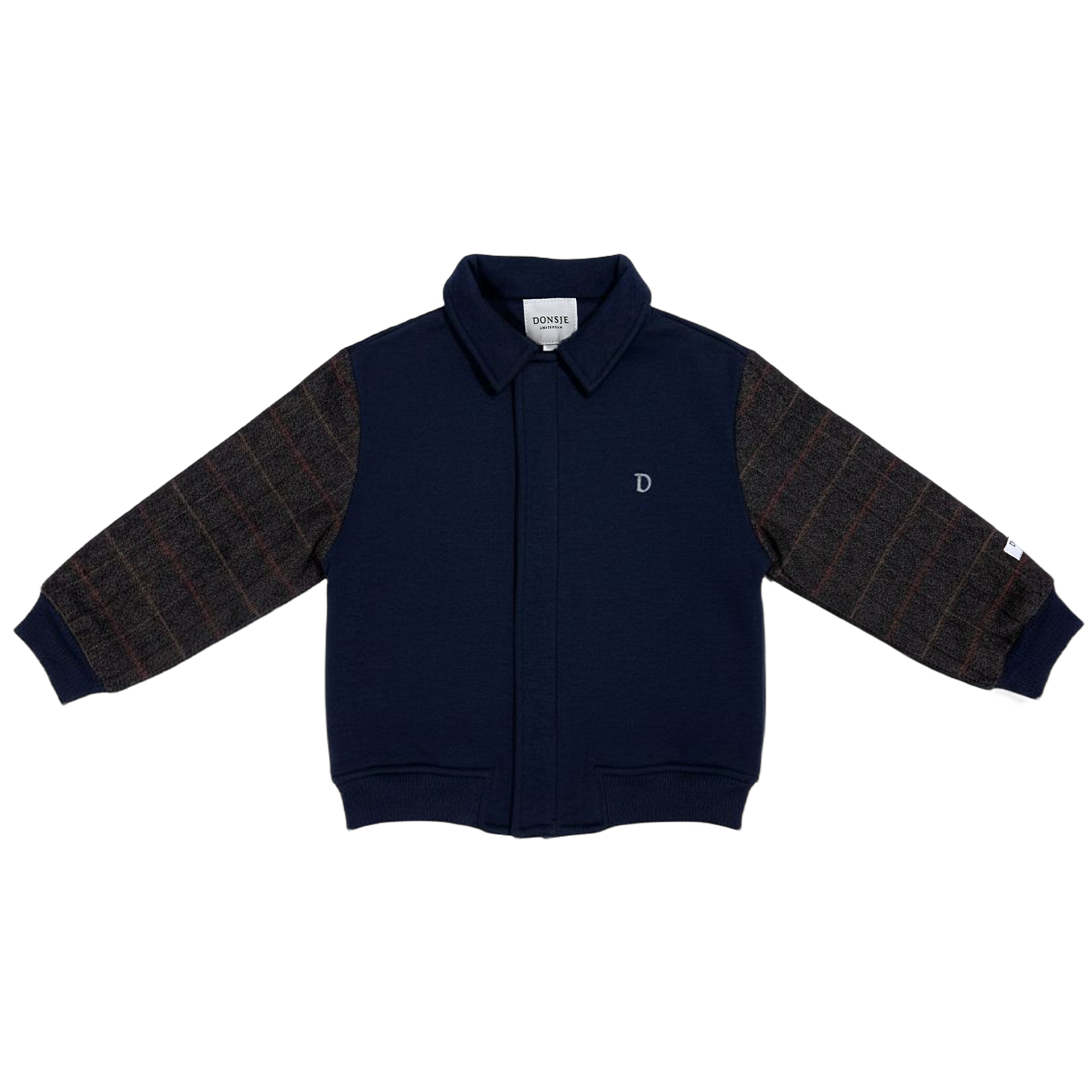 Alaric Bomber Jacket | Navy Blue