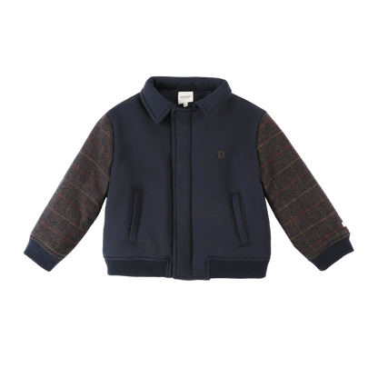 Alaric Bomber Jacket | Navy Blue