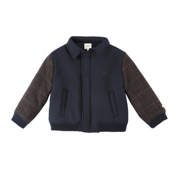 Alaric Bomber Jacket | Navy Blue