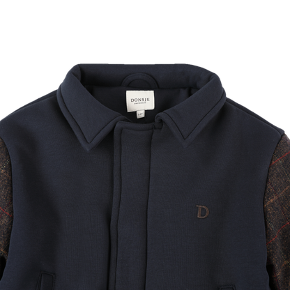 Alaric Bomber Jacket | Navy Blue