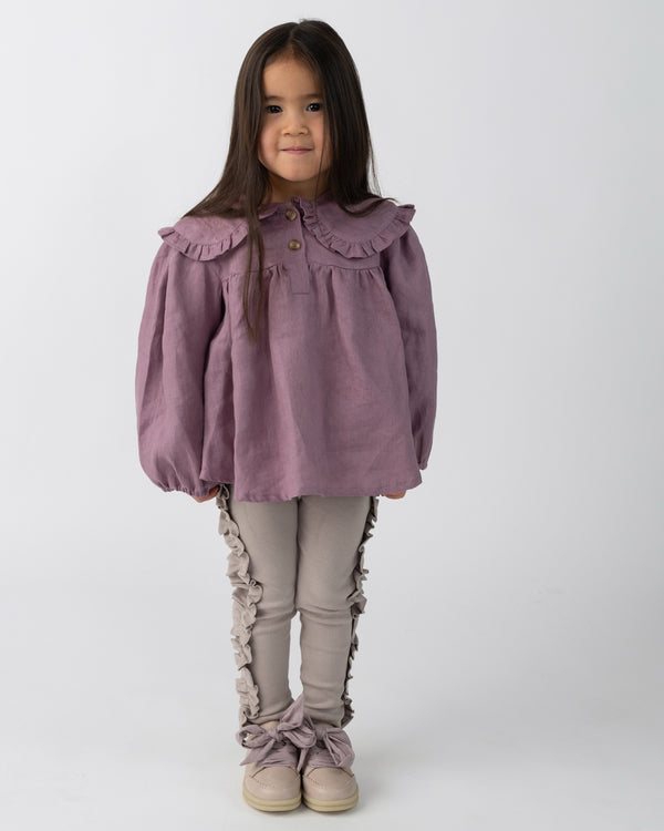 Audun Leggings | Grey Violet