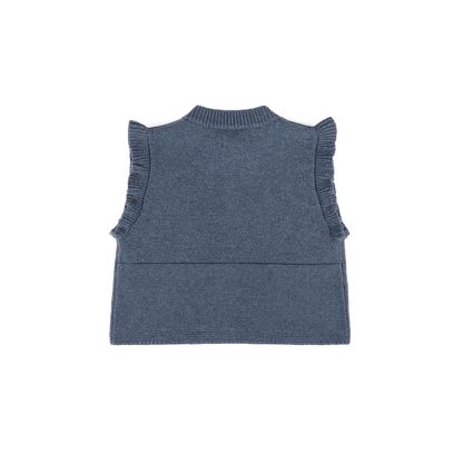 Hespera Vest | Royal Blue Melange