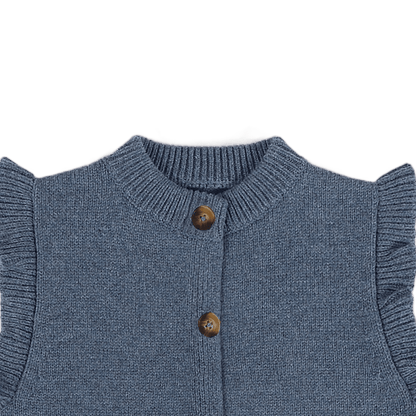 Hespera Vest | Royal Blue Melange