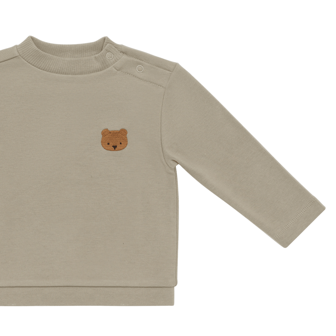 Jorijn Longsleeve | Bear | Dusty Green