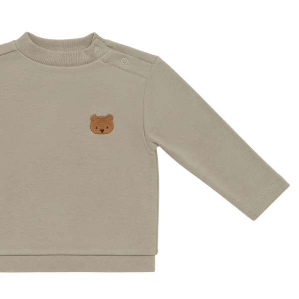 Jorijn Longsleeve | Bear | Dusty Green