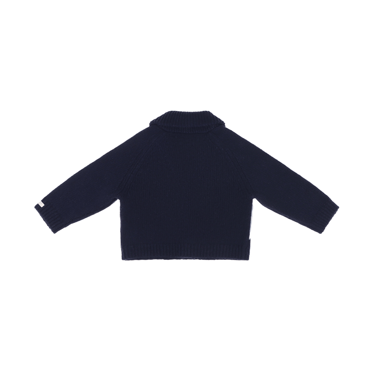 Kwinten Merino Wool Cardigan | Polar Bears | Navy Blue