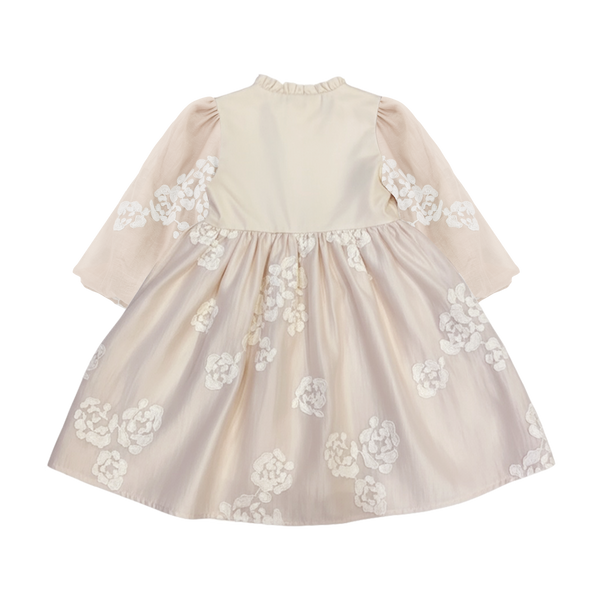 Kylen Dress | Soft Powder - White Blossom