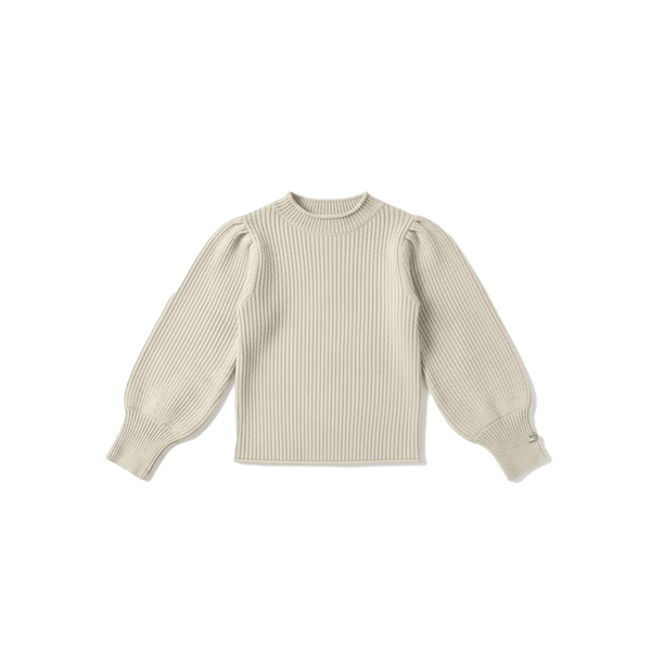 Ada Sweater | Warm White Melange