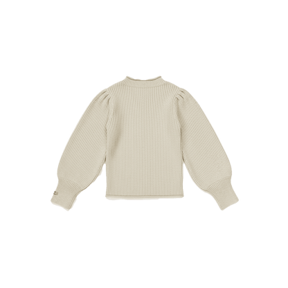 Ada Sweater | Warm White Melange
