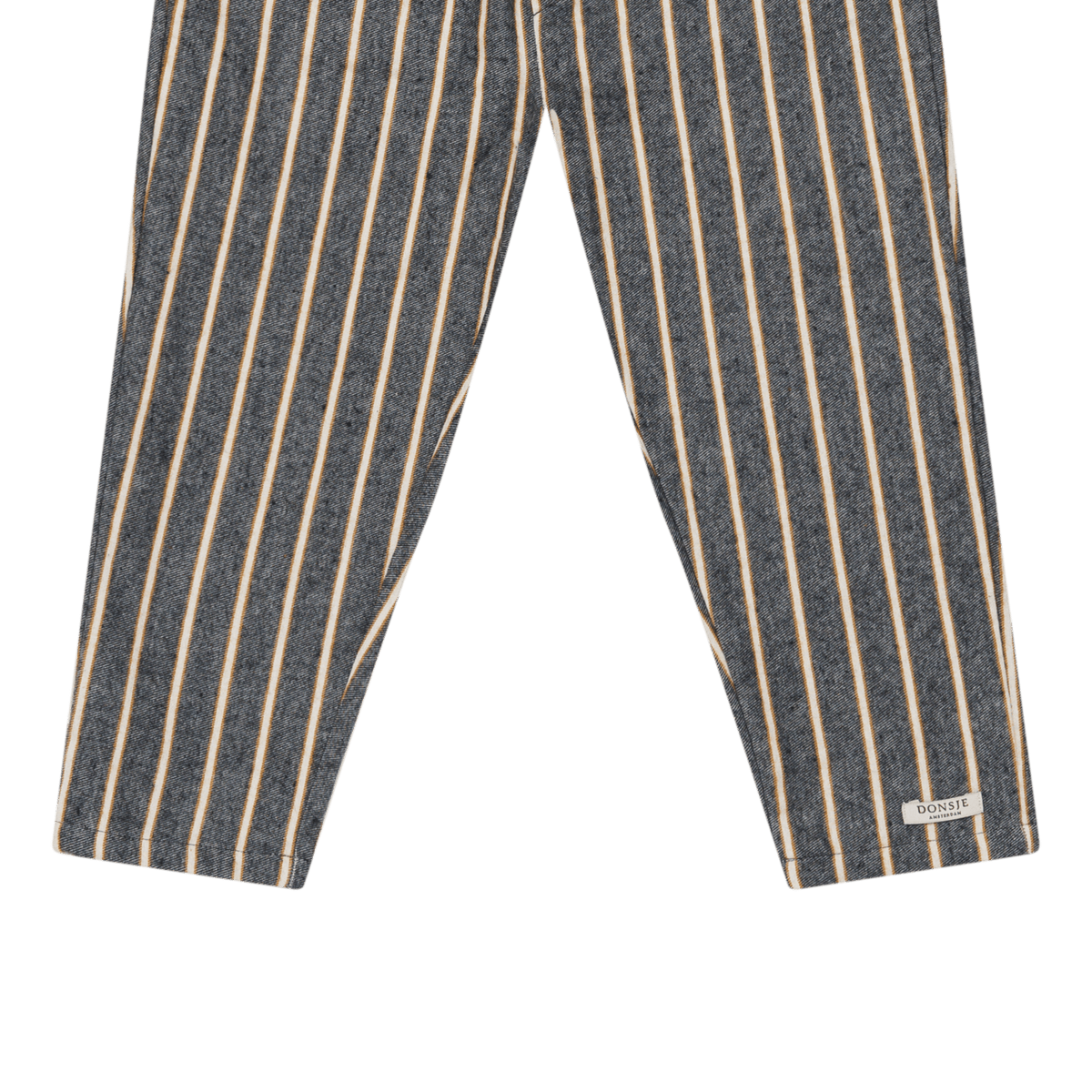 Bjorno Trousers | Dark Spruce - Sand Striped