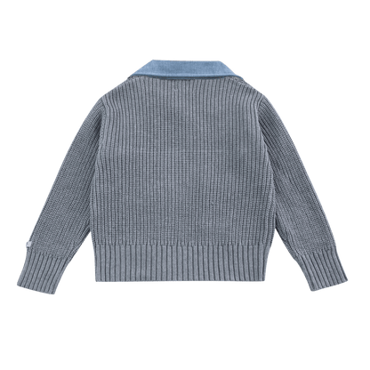Bramwell Cardigan | Silver Grey Melange