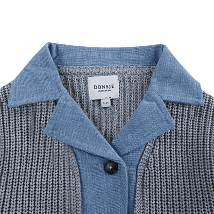 Bramwell Cardigan | Silver Grey Melange