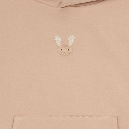 Herps Hoodie | Fluffy Bunny | Rose Mocha
