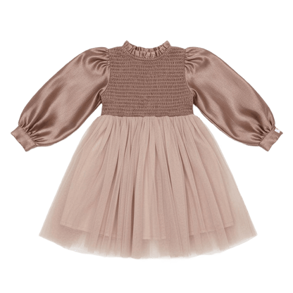 Janice Dress | Rose Brown
