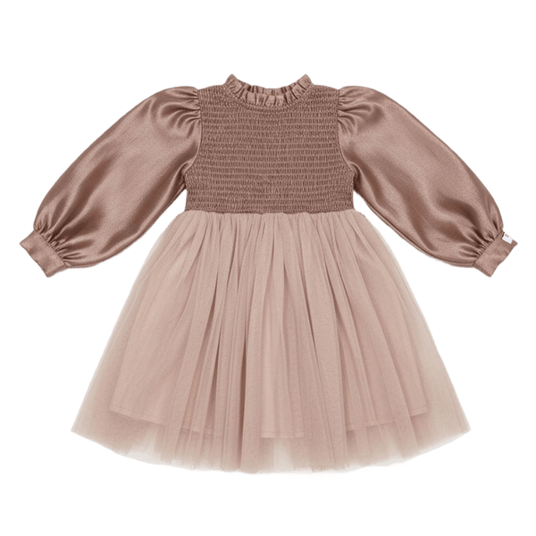 Janice Dress | Rose Brown
