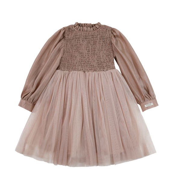 Janice Dress | Rose Brown