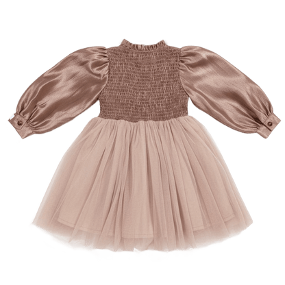 Janice Dress | Rose Brown