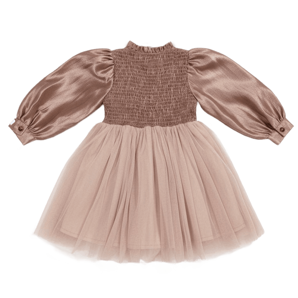 Janice Dress | Rose Brown