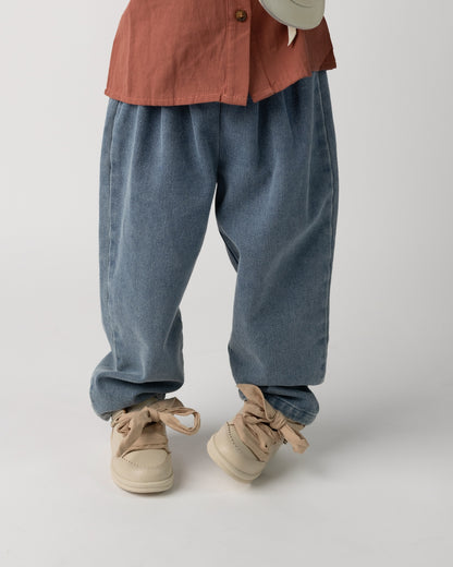 Juma Trousers | Vintage Blue