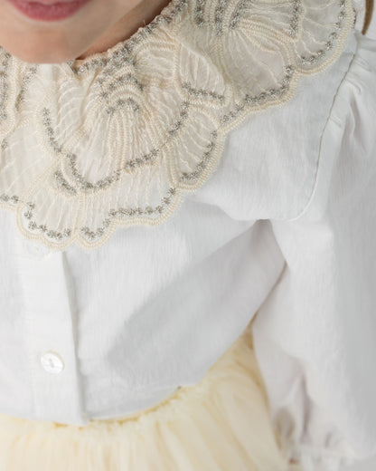 Kieke Blouse | Crispy White