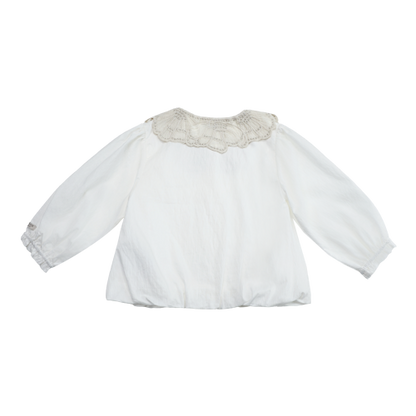 Kieke Blouse | Crispy White