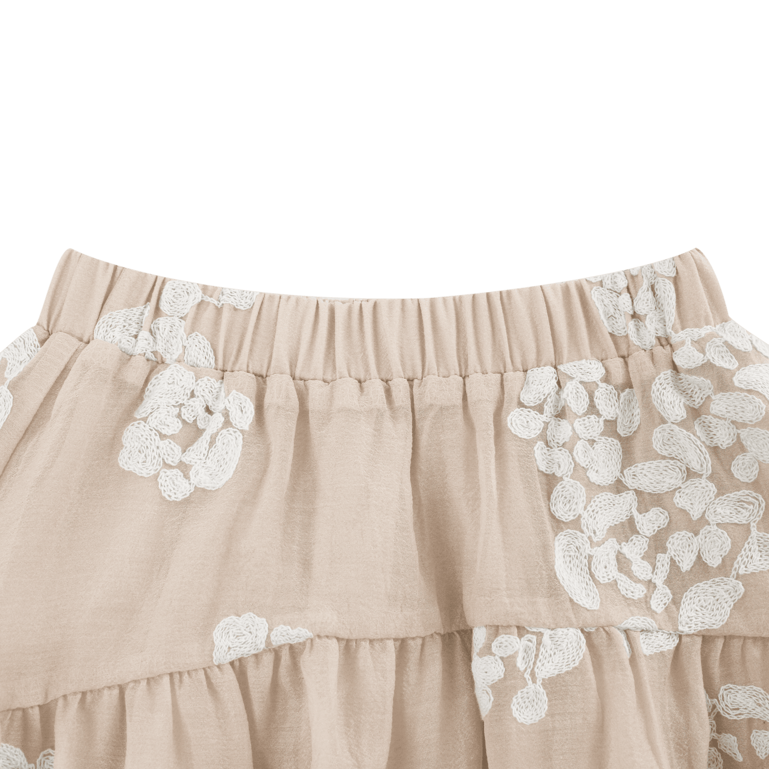 Kubwa Skirt | Soft Powder - White Blossom