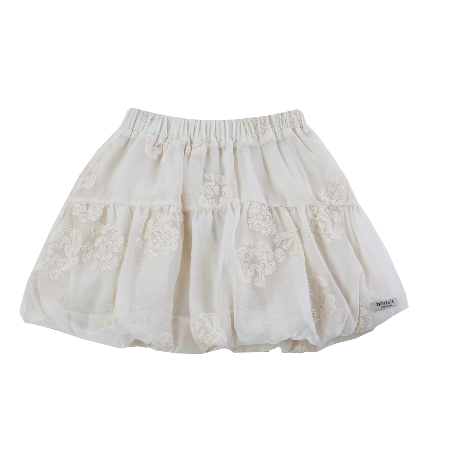 Kubwa Skirt | Warm White Blossom