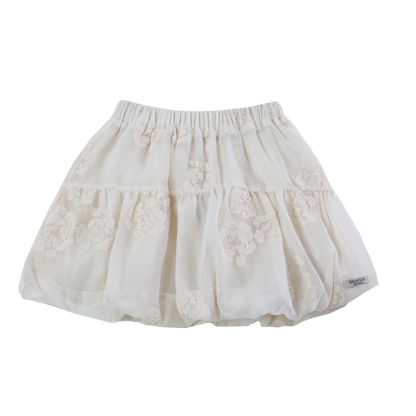 Kubwa Skirt | Warm White Blossom