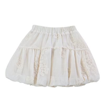 Kubwa Skirt | Warm White Blossom
